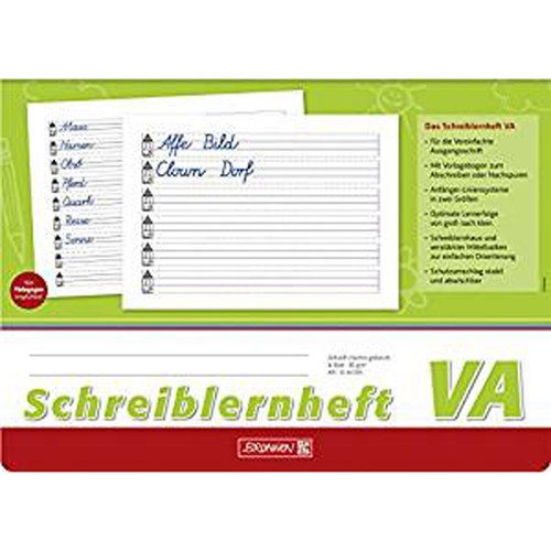 Schreiblernhefte schrift - schreiblernhefte, va