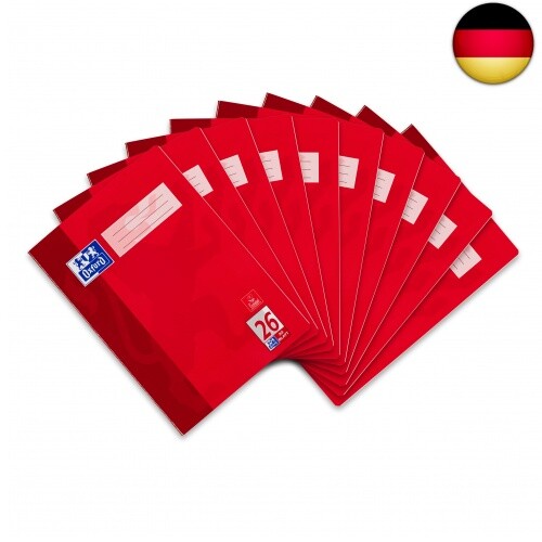 Oxford schulheft 32 blatt - a4,,