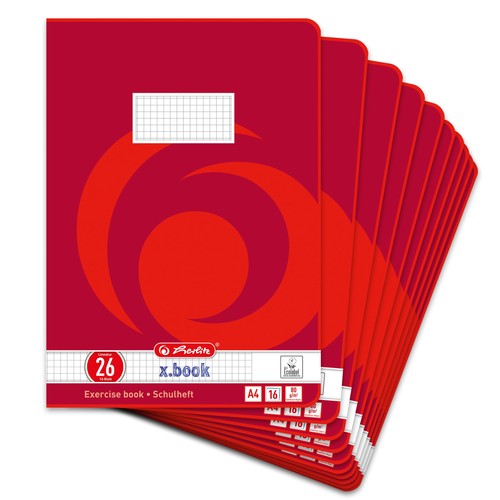 Herlitz schulheft kariert - schulheft,