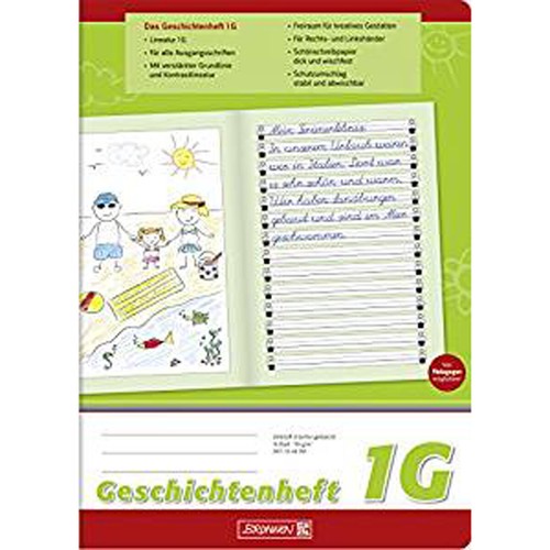 Geschichtenheft din a4 - 1g,